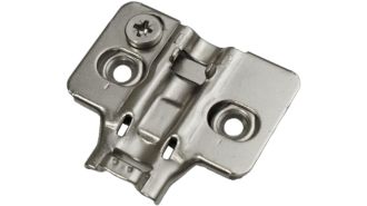  - Монтажная планка 3D, шуруп, H=2, никель, (50 шт/кор), JET