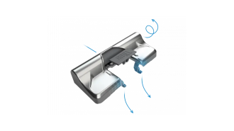  - Демпфер накладной на чашку петли, никель (200 шт/кор), S-type Titus