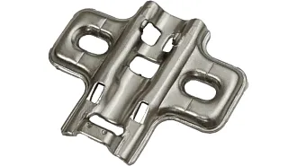  - Монтажная планка шуруп, H=0, никель, (50 шт/кор), JET