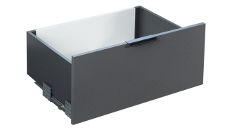  - Комплект ящика 199х500 Soft-Close, графит, полн. выдвиж., Slimbox Evolution AKS