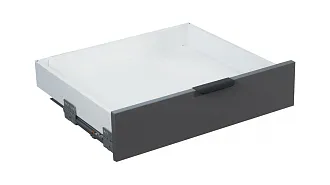  - Комплект ящика 84х500 Soft-Close, белый, полн. выдвиж., Slimbox Evolution AKS